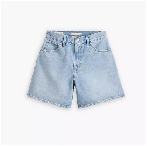LEVI'S® HIGH-RISE BAGGY SHORTS DENIM